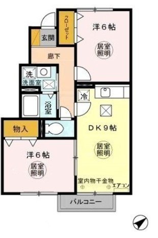 シャルマンおおたかの森仲介手数料（賃料の1.10ヵ月）の50％OFF対象物件！の間取り