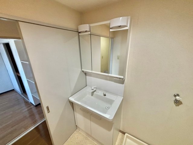 パームコート東山の独立洗面台