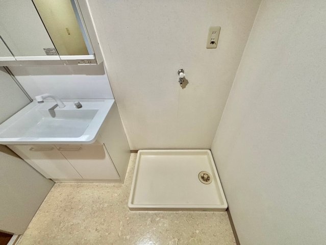 パームコート東山の洗面所