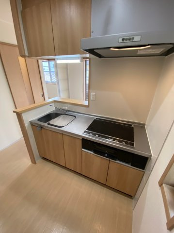 横須賀市追浜本町１丁目のアパートのキッチン|人気のカウンターキッチン・同施工タイプ