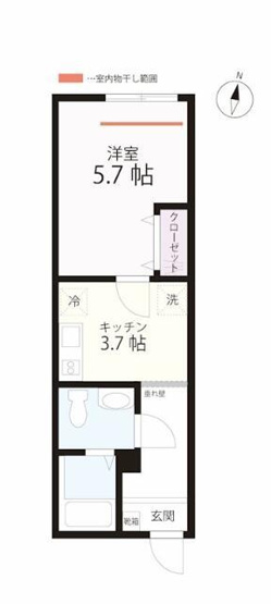 【間取り】 | ＱＵＩＥＴ　ＣＲＡＢ　ＨＯＵＳＥ　本郷台ⅡＢ号棟
