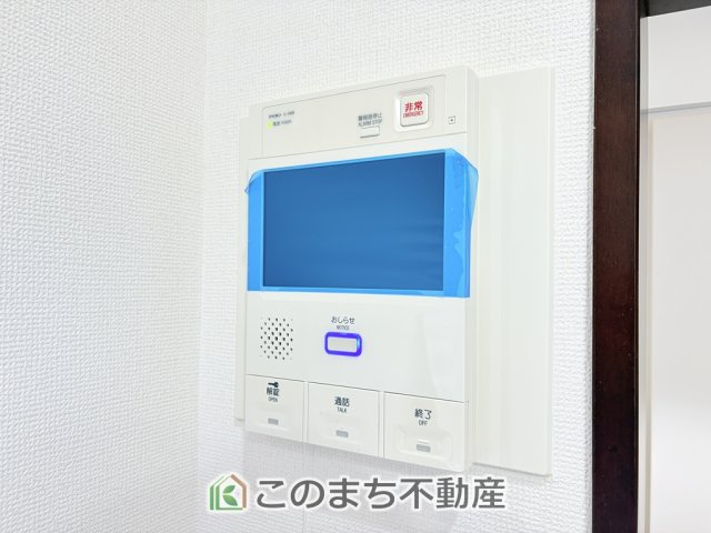 パークサイドパレスの設備|モニタ付きインターホンで防犯面もしっかり安心♪