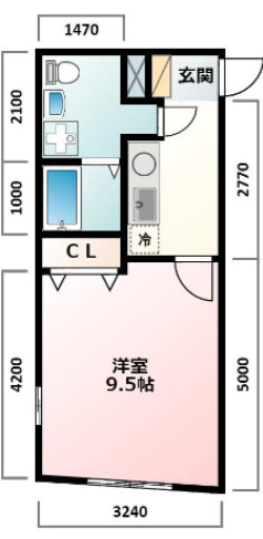 ジョワ西大井の間取り