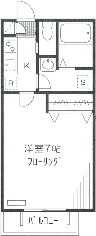 ドミールM・Cの間取り|間取りです。