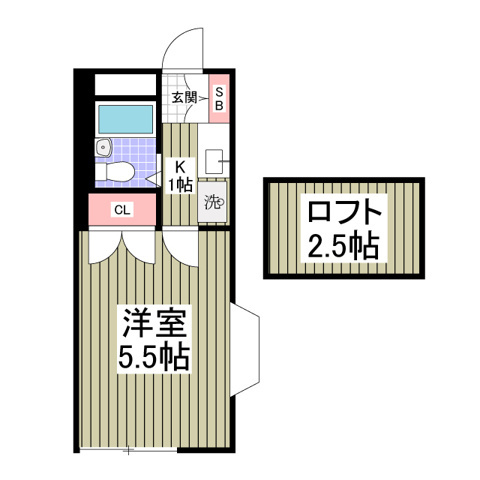 【間取り】 | ビューシティ都賀Ⅱ