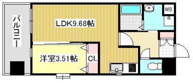 クオリアけやき通りの間取り