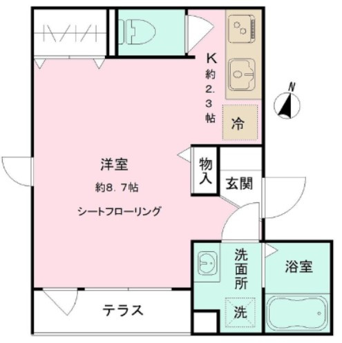 クリエストの間取り