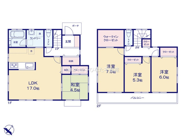 『八王子市中古戸建て』八王子市長房町787-19【仲介手数料無料】　八王子市長房町　の間取り