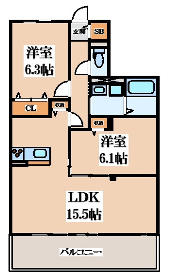 【間取り】 | シダーリーブル