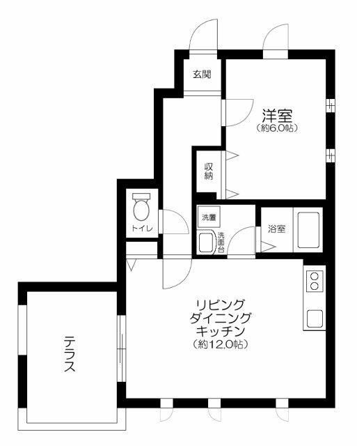 レガーロの間取り|間取りです。