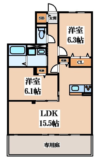 【間取り】 | シダーリーブル