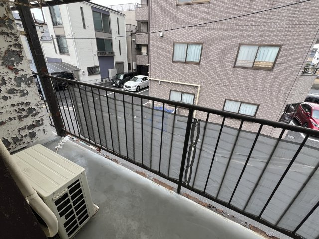 小柳ハウスのバルコニー