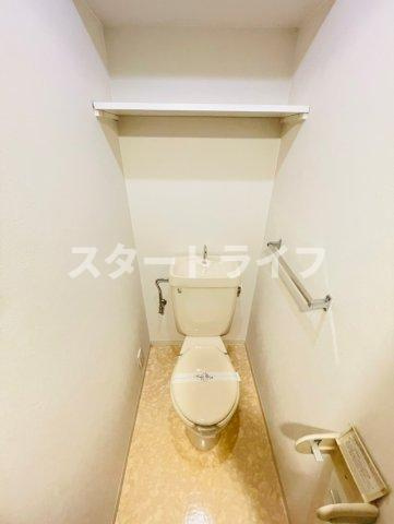 大阪市淀川区東三国１丁目の賃貸マンションのトイレ