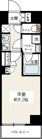 ＡＲＴＥＳＳＩＭＯ　ＳＩＲＩＵＳの間取り|間取りです。