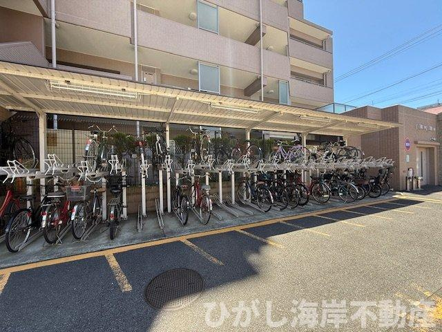 クリオ湘南茅ヶ崎の駐輪場|敷地内駐輪場