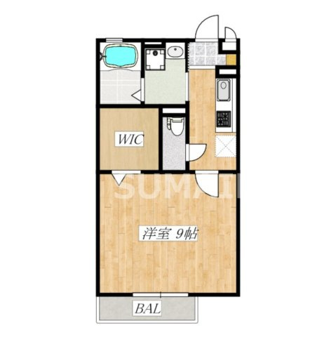 リビングタウン三橋の間取り|間取り図です。