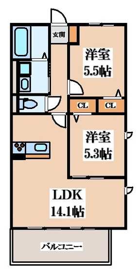 【間取り】 | シダーリーブル