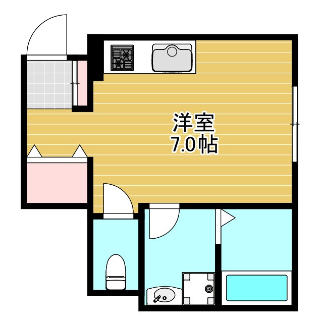 GARNET住居の間取り