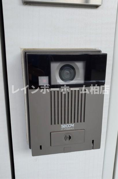 【仲介手数料：家賃の1ヶ月分】不要対象物件！のセキュリティ|モニタ付インターホンです