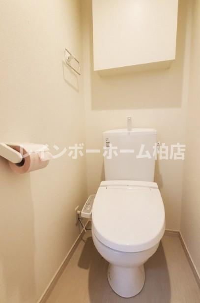 【仲介手数料：家賃の1ヶ月分】不要対象物件！のトイレ|温水洗浄便座です