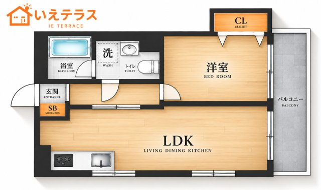 シャルマン花隈の間取り