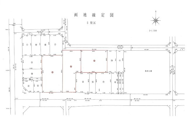 太田市岩松町貸地の間取り