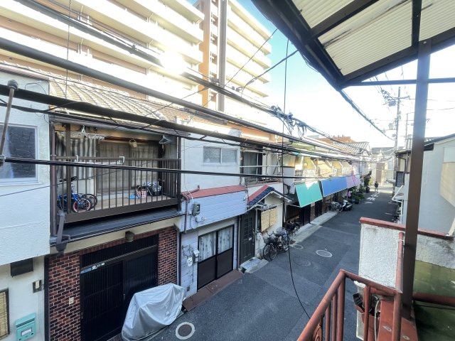 寝屋川市御幸東町のテラスの展望