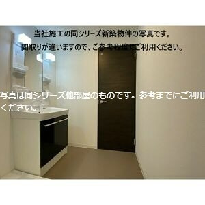 ジーメゾンステラ泉北の独立洗面台