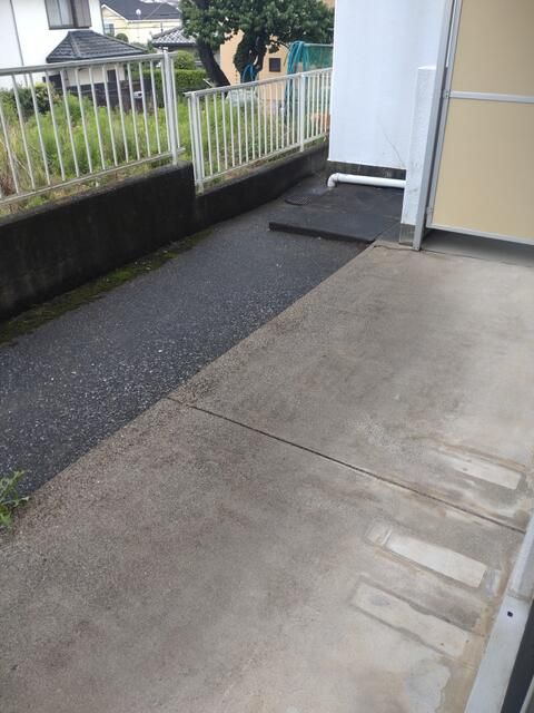 エスポァール市ヶ尾のバルコニー