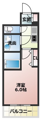 ワールドアイオオサカウエストゲートの間取り