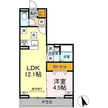 【間取り】 | アヴニール コート