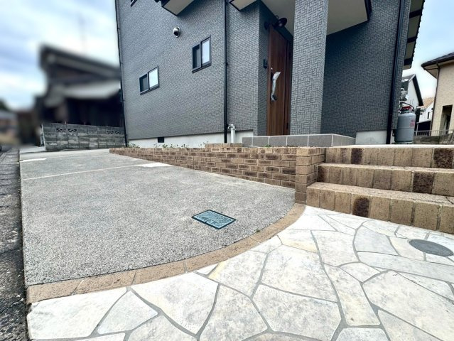 宇部市上条の駐車場
