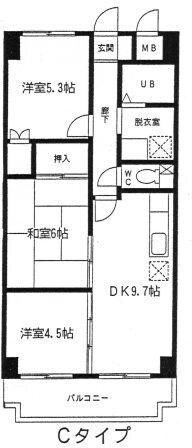 【間取り】 | ビラージュ壱番館