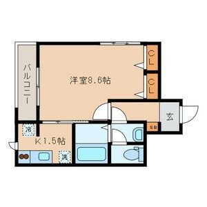 ジオーレ経堂の間取り