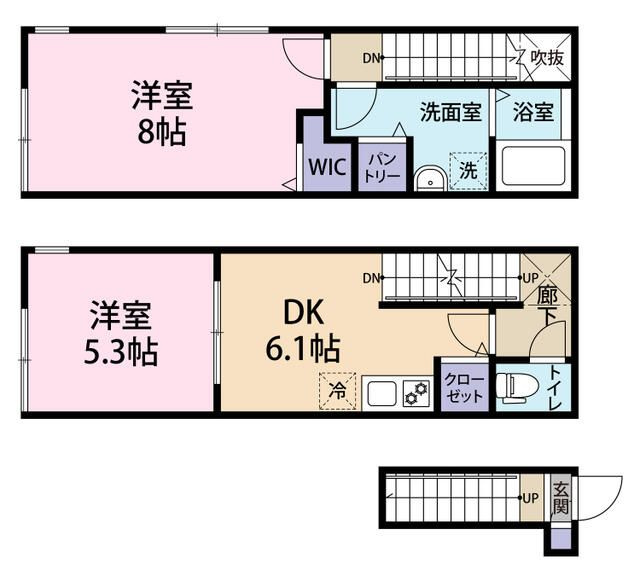 ソルナクレイシア要町の間取り