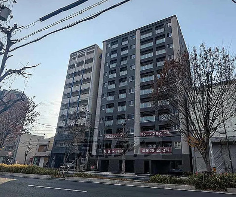 ラシュレ京都西大路の外観