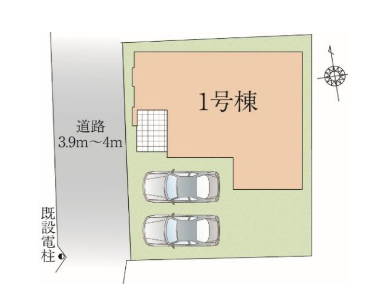 福岡市早良区原1丁目第1-1棟（1号棟）の間取り