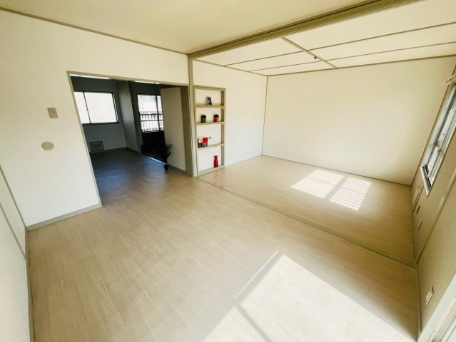 狩口台住宅38号棟の居間・リビング