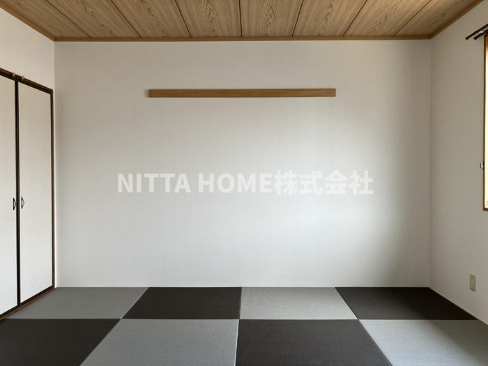 NITディアコートの和室|6帖和室になります＊市松模様の畳です●