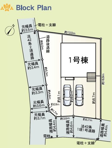 高砂市伊保崎第3（全1棟）新築の区画図