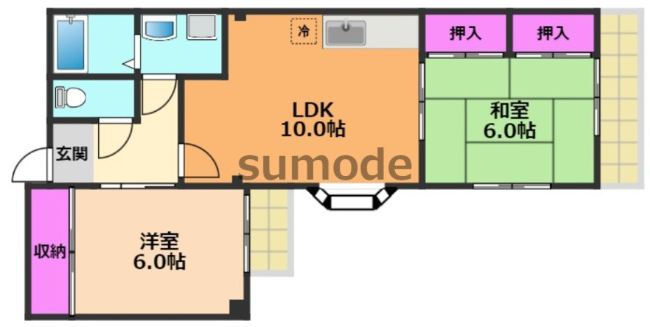 メゾンブライトの間取り