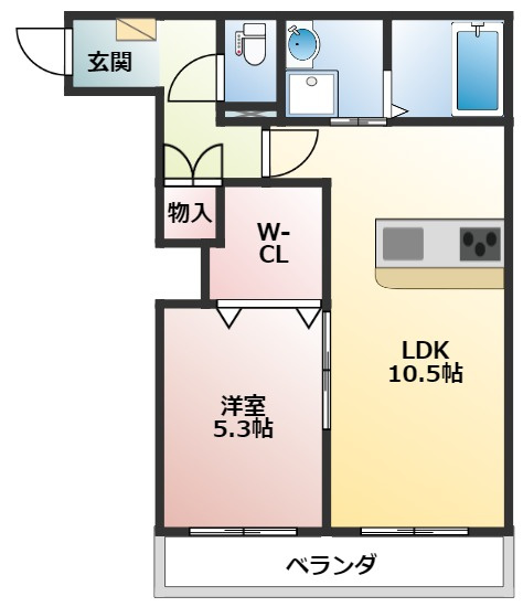EQUUS池開の間取り