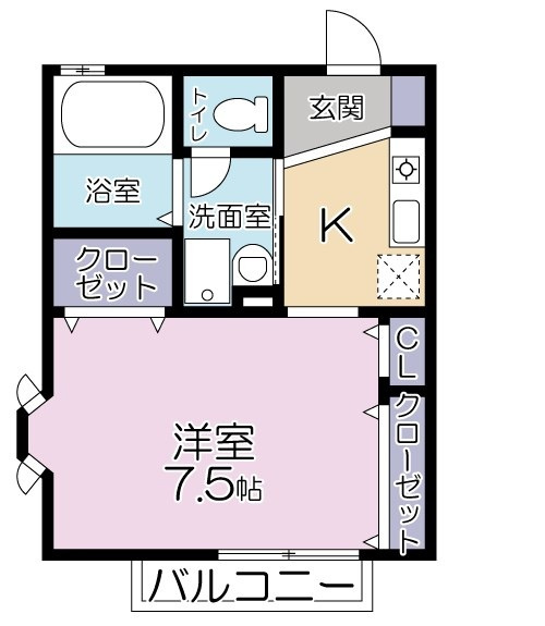 La・Festa の間取り|間取りです。