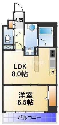 【間取り】 | パークフラッツ安堂寺町