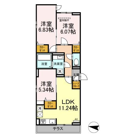 【間取り】 | アナシエ赤塚