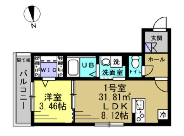 Eris新松戸の間取り