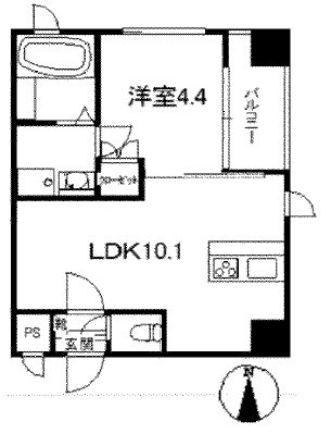 ロゼットⅡ の間取り