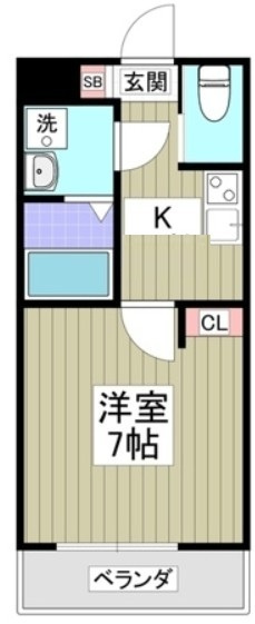 ハイブリッジ東日暮里の間取り|間取りです。