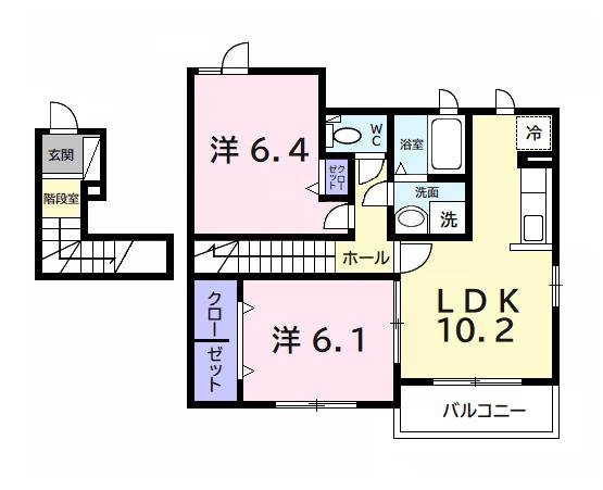 ライズアンドシャインⅡの間取り