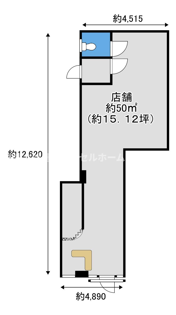 エムロード新森の間取り
